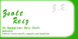 zsolt reiz business card